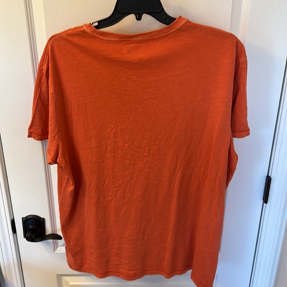 Ralph Lauren Polo Denim T-Shit in Orange Size XL and L - Picture 4 of 7